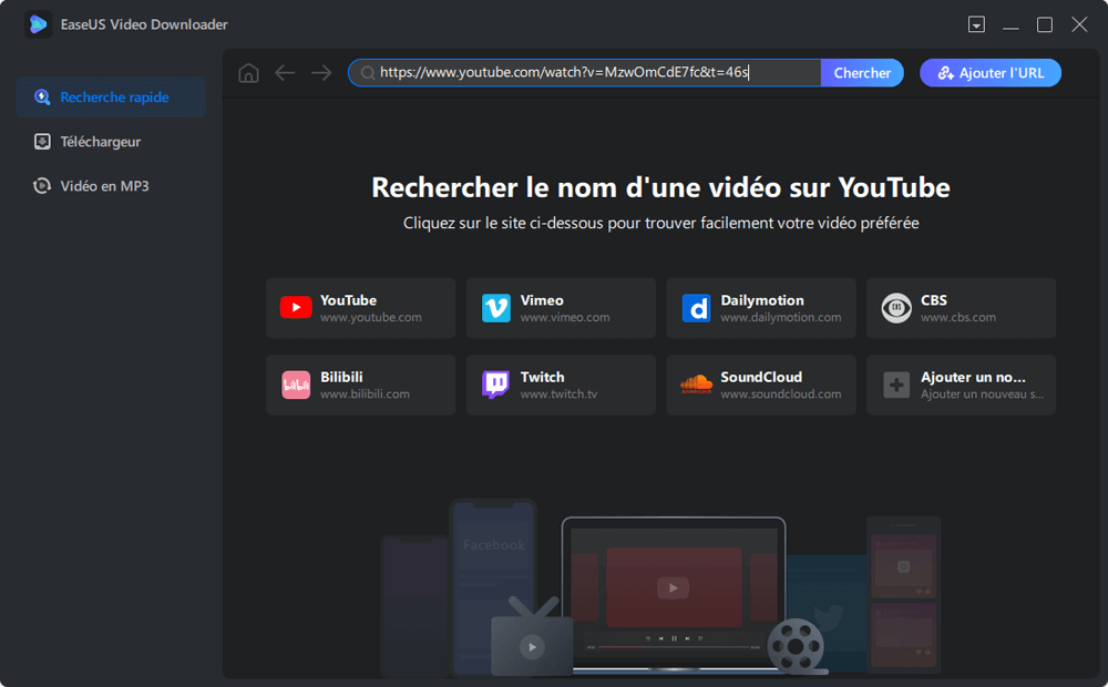 Télécharger des vidéos sur un ordinateur portable - Étape 1